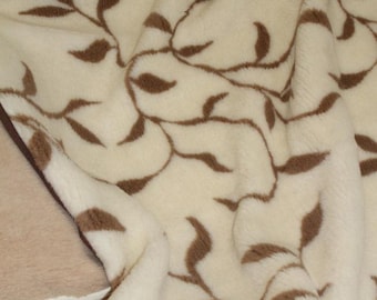 Handmade Merino Wool Blanket Throw: Warm Bedding, Sofa Decor Benjamin