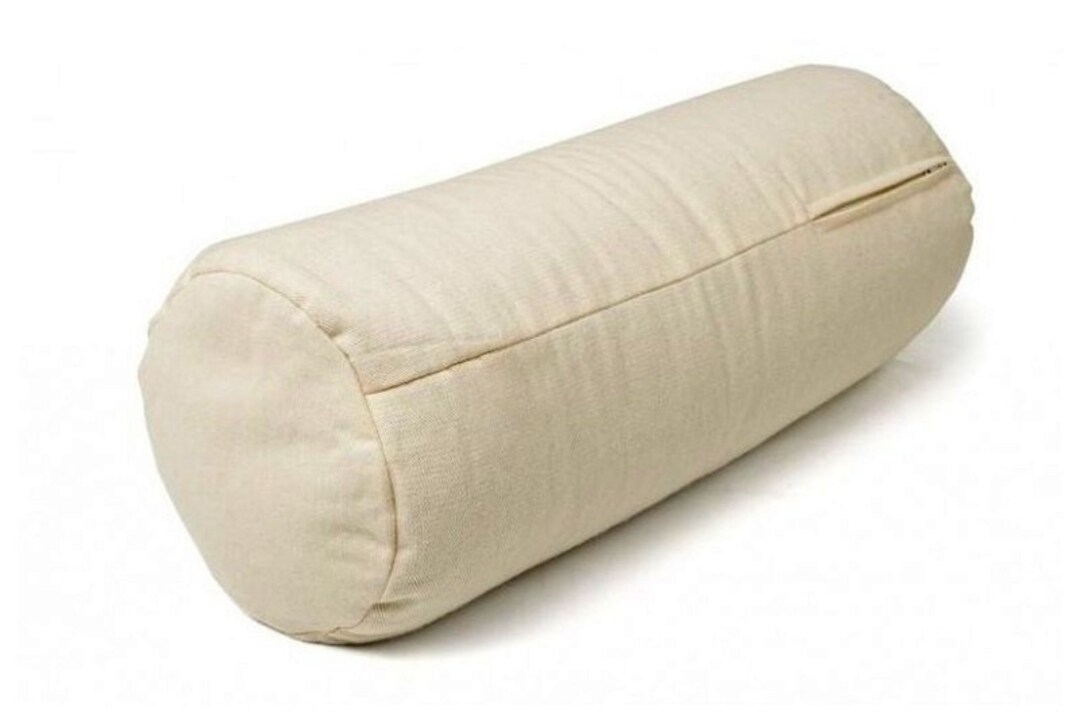 Neck Pillow Buckwheat Husk Neck Roll Round Cervical Support Pillow Roll