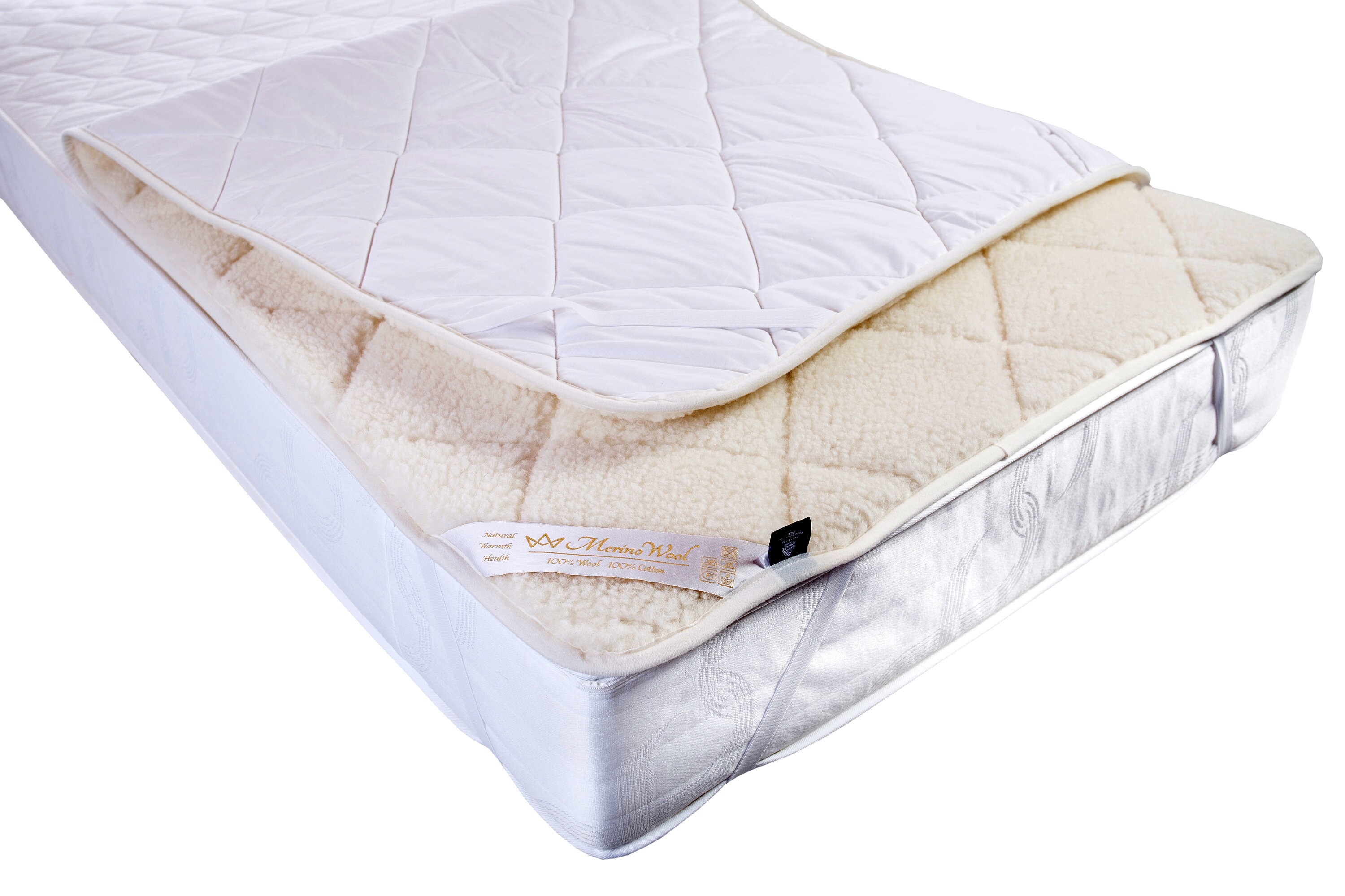 Merino Wool Mattress Topper Under Blanket Wool Bed Sheet Etsy UK