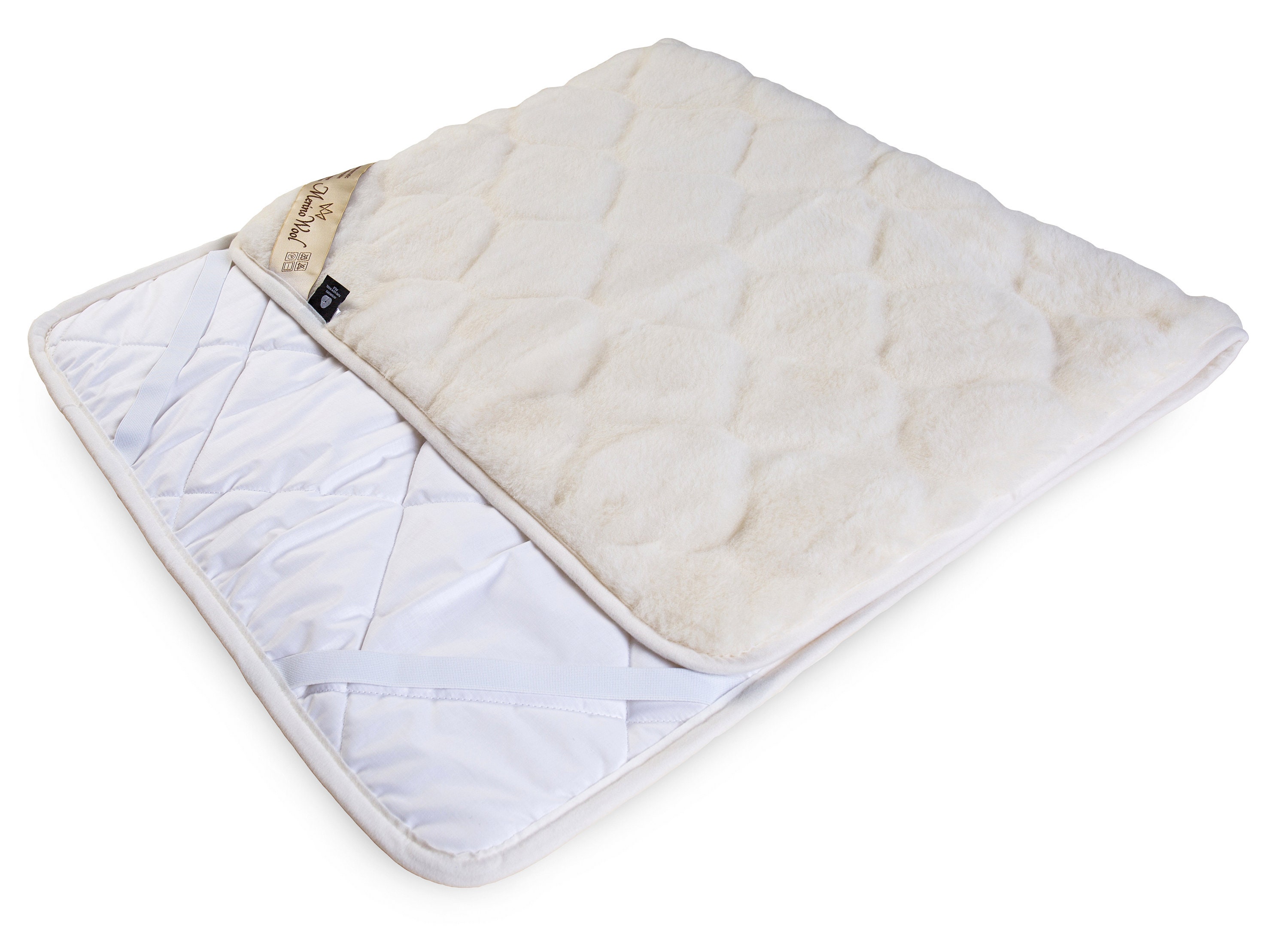CARO Merino Wool Mattress Topper Wool Bed Sheet With Corner Etsy UK