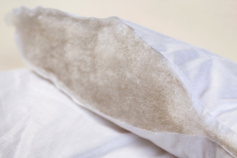 Couette en laine mérinos poids moyen 500 g Produit de qualité Recouvert de coton. Toute la saison Biancheria da letto Piumini image 3