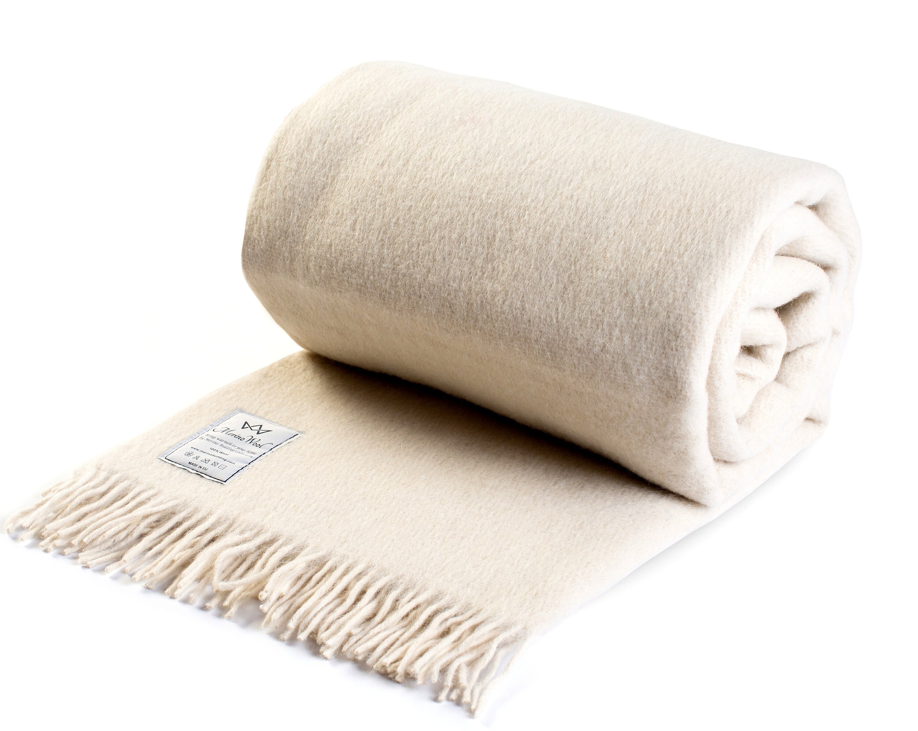 Throw blanket wool blanket Blanket bedspread grey wool Etsy