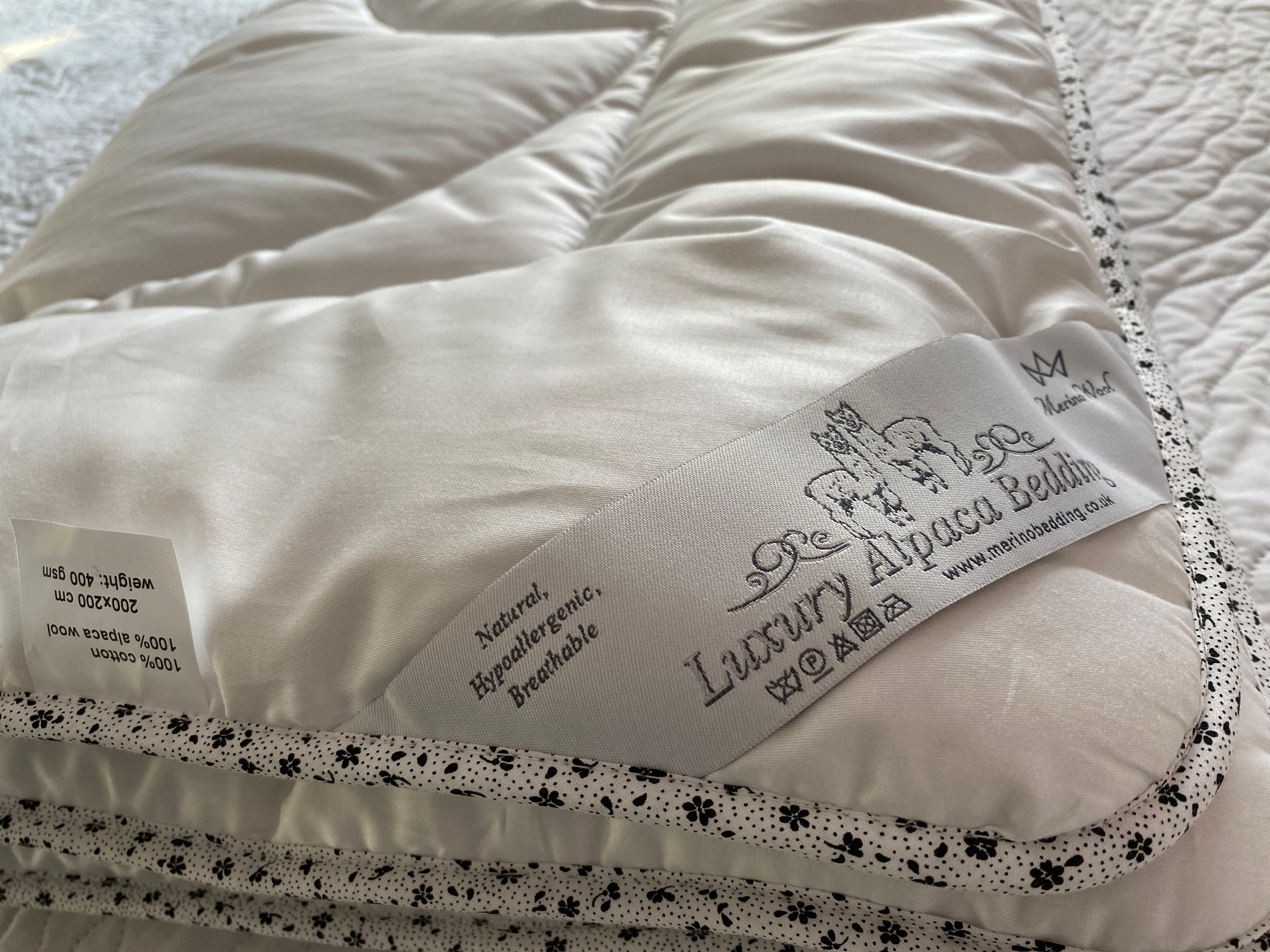 Alpaca Wool Duvet All Season Wool Filled Comforter Duvet Soft Etsy UK