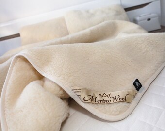 Hand made Australian Merino Wool duvet , Double side of wool,  bedding home, Comforter  , Quilt , Heavy Thick Warm Duvet