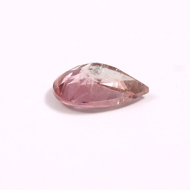 Faceted Tourmaline Pear Shape Tourmaline Gemstone 6*9 mm 1.15 Cts. Multi Tourmaline Bio Colour Tourmaline Gemstone