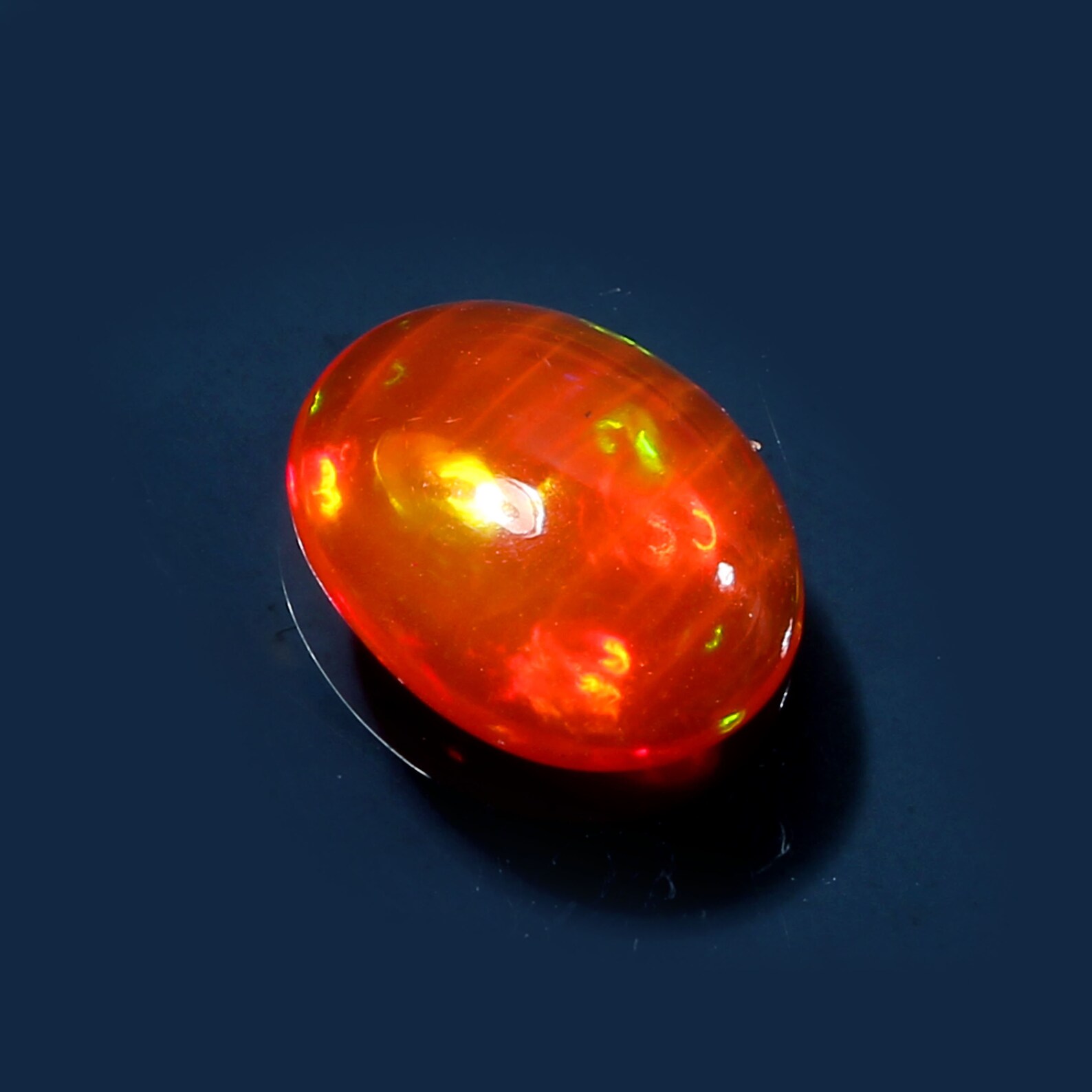 Orange Opal Gemstone 1.35 Ct. AAA Quality Natural Orange Etsy