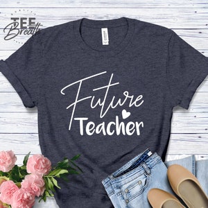 Koszulka dla nauczyciela przyszłości, koszulka dla nauczyciela, słodka koszulka dla nauczyciela, przedszkole, prezent dla nowego nauczyciela, stopień nauczyciela, ukończenie szkoły przez nauczyciela