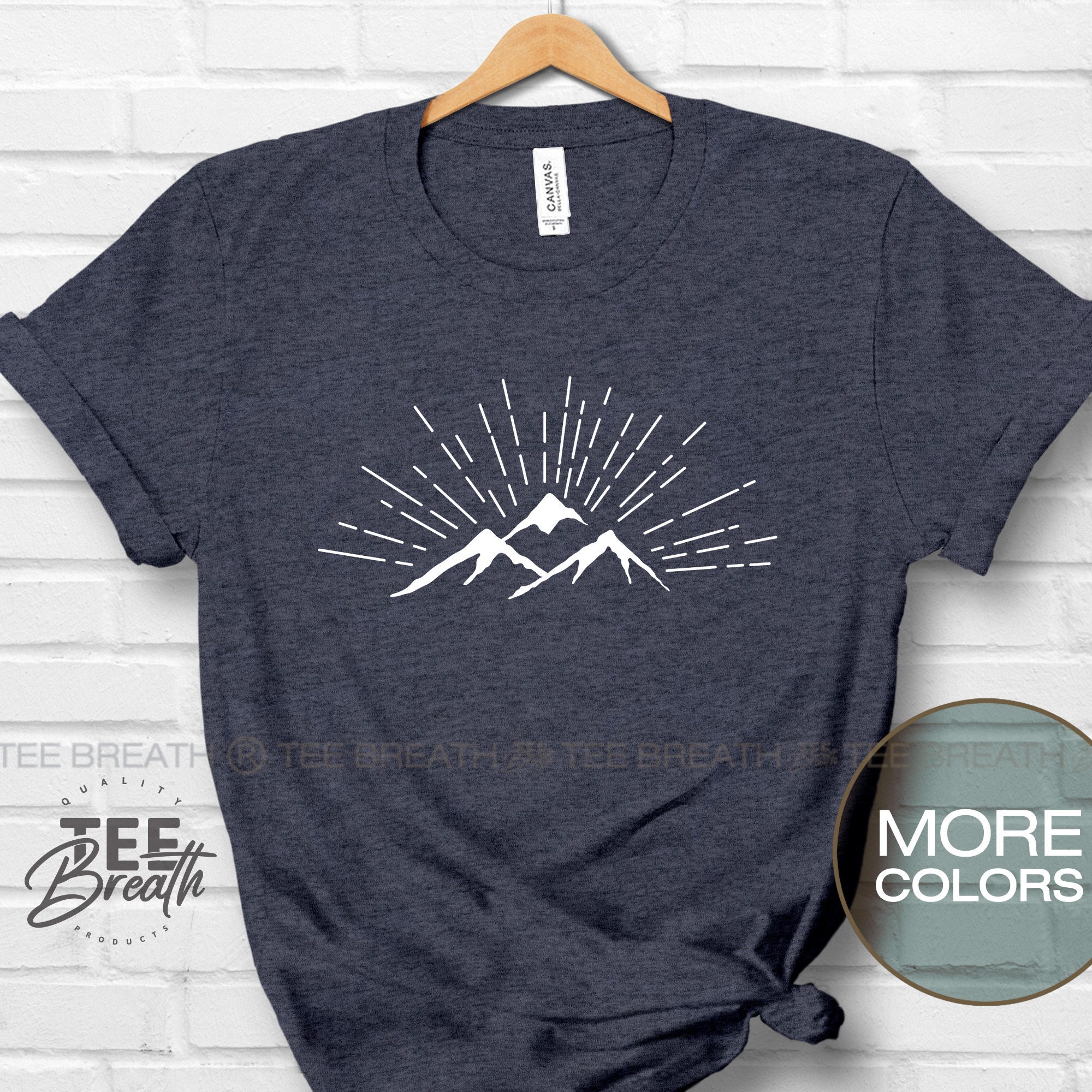 Mountain Shirt Hiking Shirt Camping Shirt Nature Shirt - Etsy UK