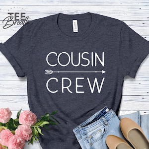COUSIN CREW SHIRT, Familie T-Shirts, Familientreffen T Shirt, Familie Tshirt, Familie Spaß T-Shirt, Sommer Cousin Shirts