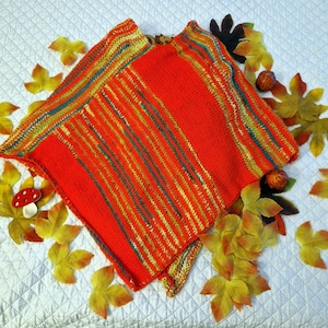 Poncho autunnale - Autumn poncho