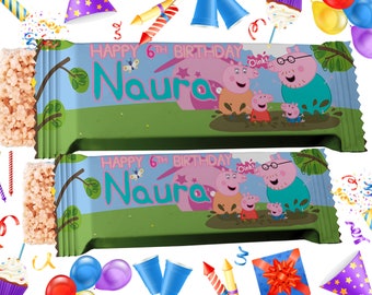 Peppa Pig Cups Peppa Pig Birthday Cups Prppa Pig Etsy