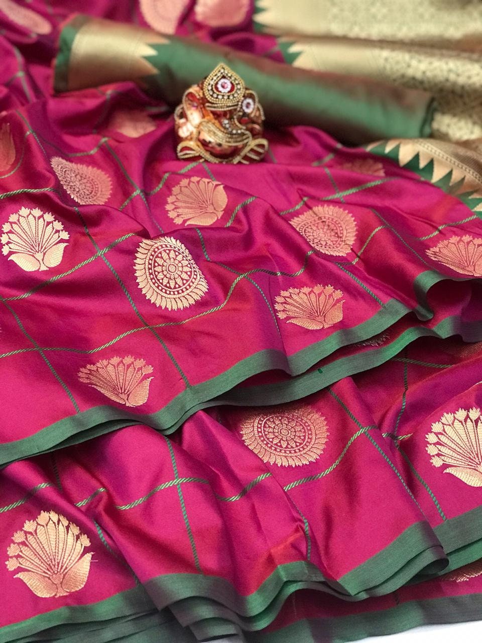 Beautiful Indian Soft Silk Saree for 