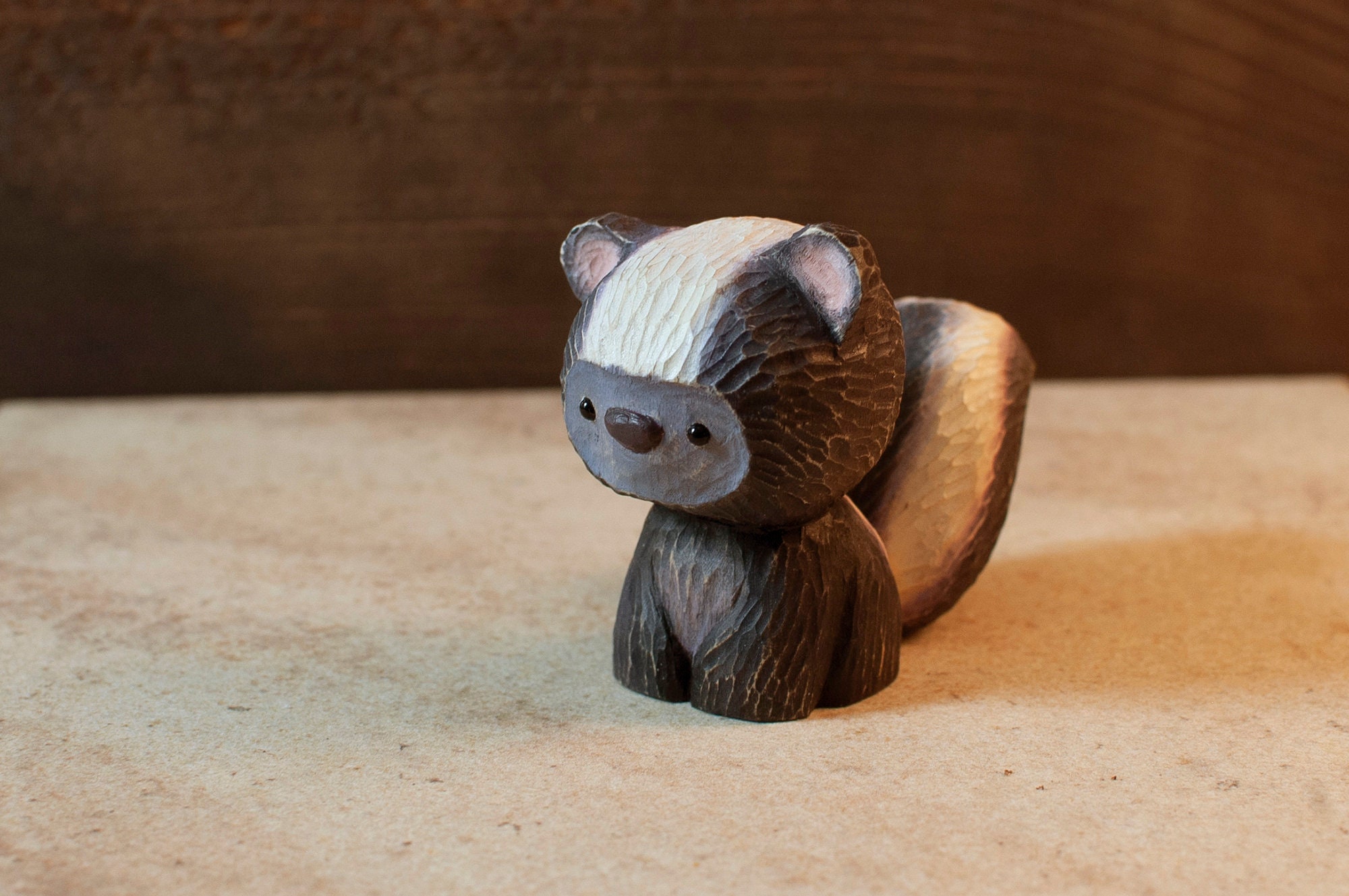 Skunk figurine | Etsy