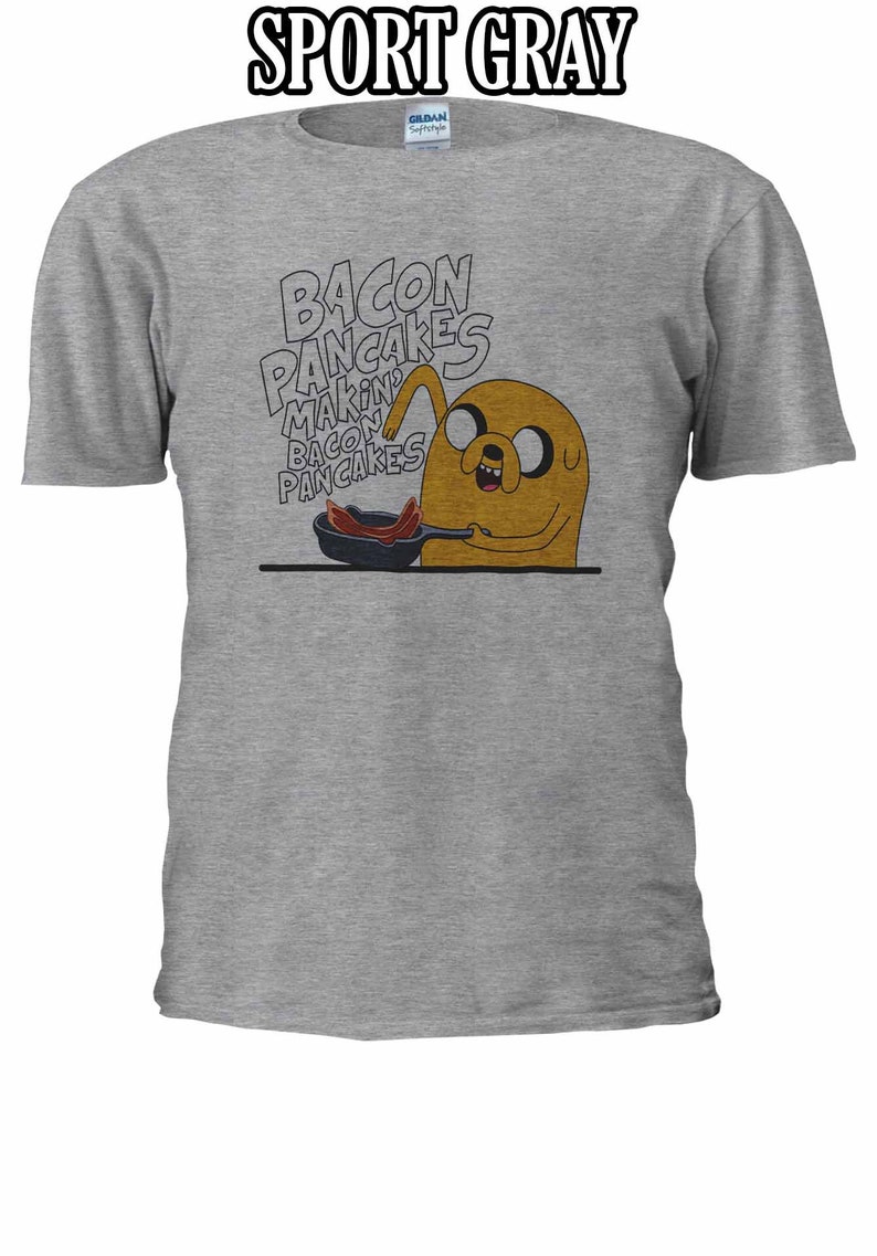 Jake Bacon Pancakes T-shirt Vest Tank Top Men Women Unisex 2440