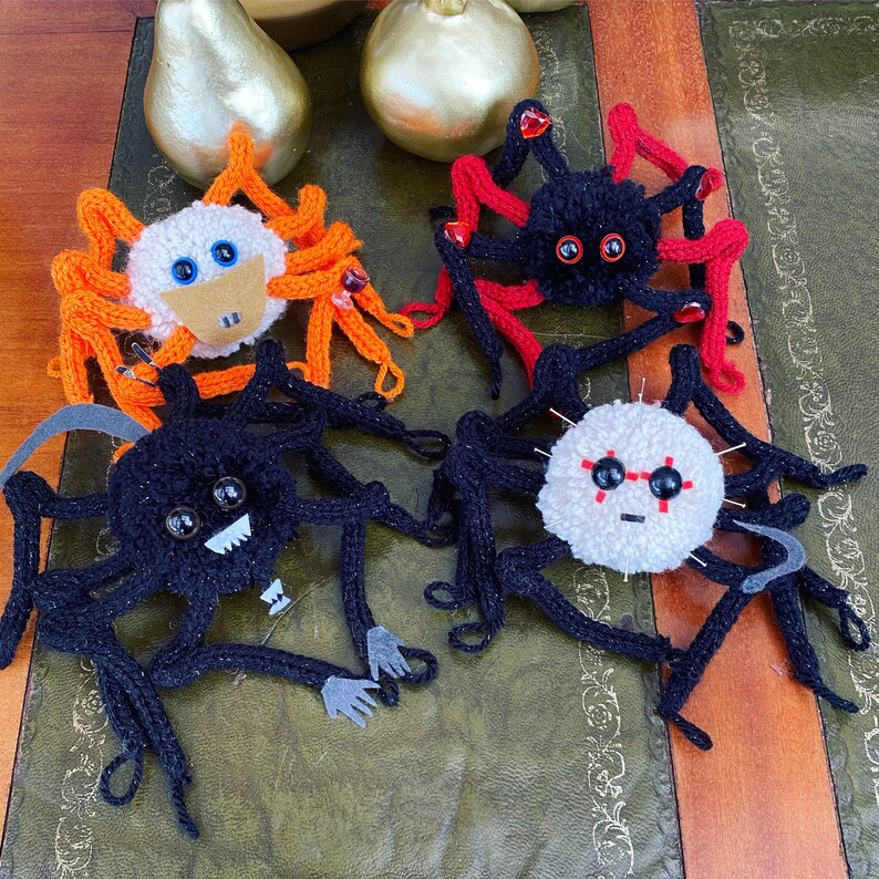 Hellraiser Pinhead Fan Art Pom Pom Cutey Crawley Spider With Hook ...