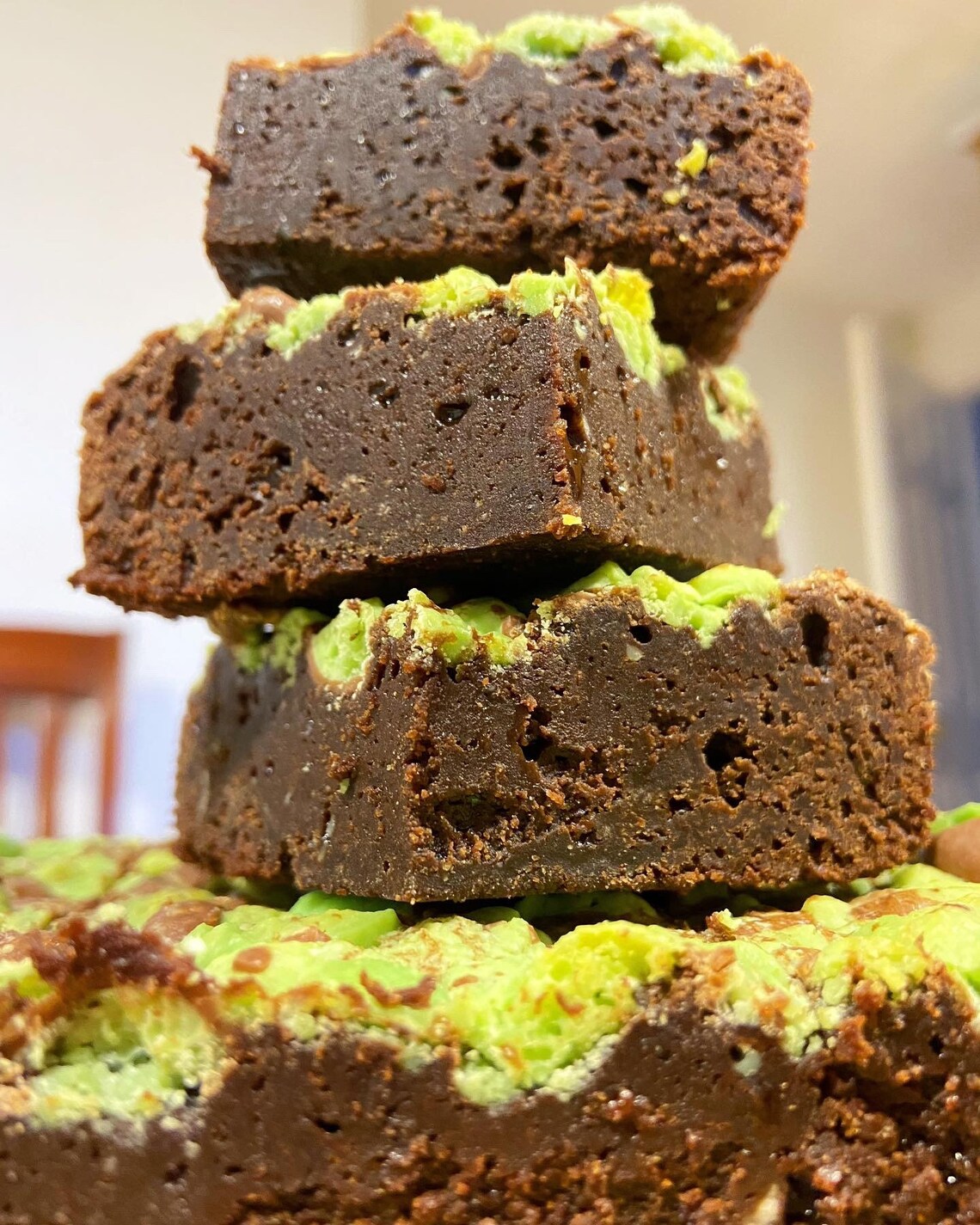 Mint Aero Belgian Chocolate Brownies. Postal Brownies Etsy