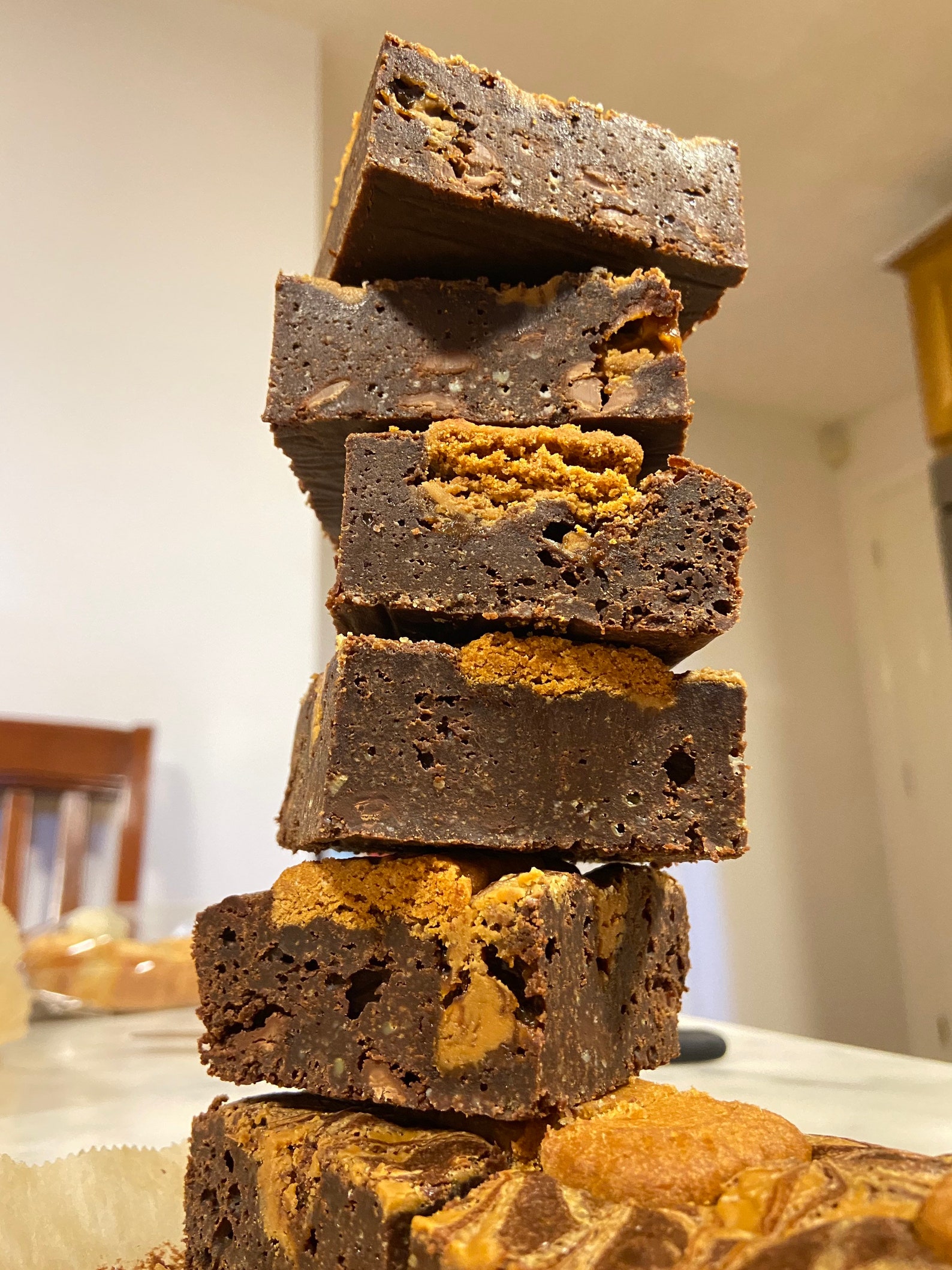 Biscoff Belgian Chocolate Brownies the famous caramelised Etsy