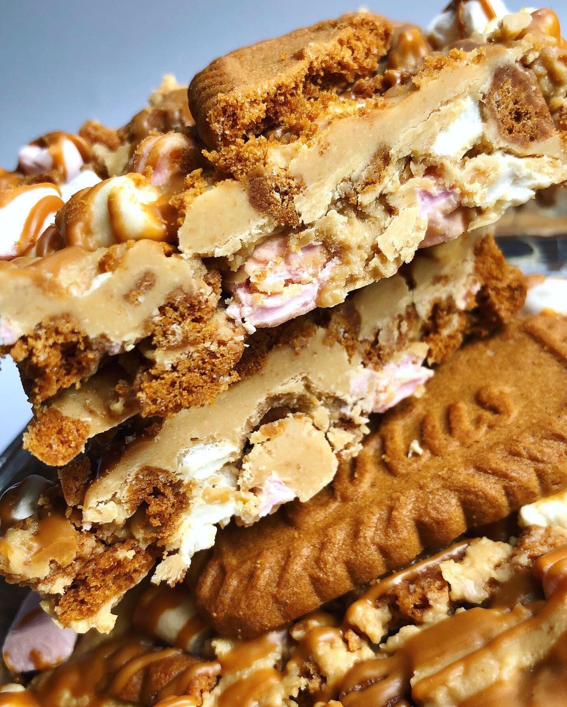 Lotus Biscoff Rocky Road Traybake. Caramelised Biscuits Mini Etsy