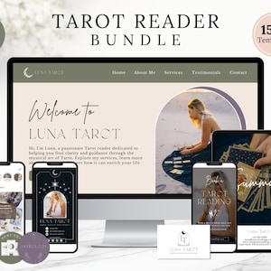 Tarot-Leser-Bündel | Tarot Reader Preisübersicht | Tarot-Leser Vorlage | Tarot Reader Pins | Tarot-Leser Logo | Tarot-Leser Social Media