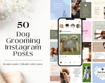 Dog Grooming Instagram Posts | Dog Grooming Quotes Social Media Posts | Dog Grooming Tips for Instagram | Dog Grooming Business Posts