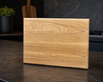 Tagliere in rovere fatto a mano – Piccolo tagliere