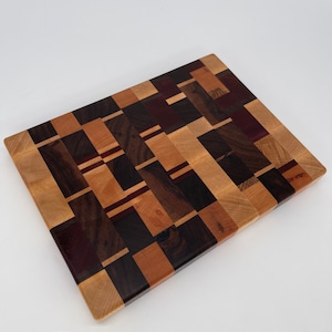 Chaos cutting board | exotic hardwood | handmade | butcher block
