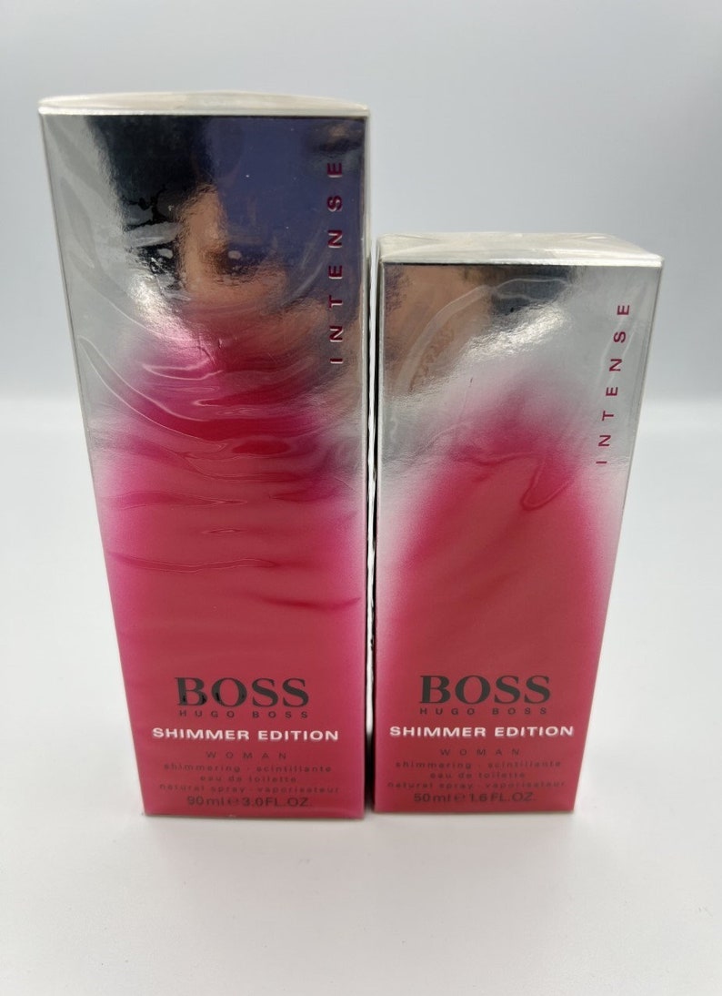 Hugo Boss Intense Woman Shimmer Edition Eau De Toilette 90ml Etsy