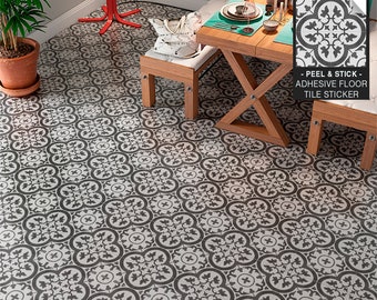 Moroccan Tiles, Floor Tile Sticker, Tile Decal, Floor Tiles, Traditional Tiles, Tile Sticker, Vinyl Sticker, Floor Tile Decal, Floor Decal