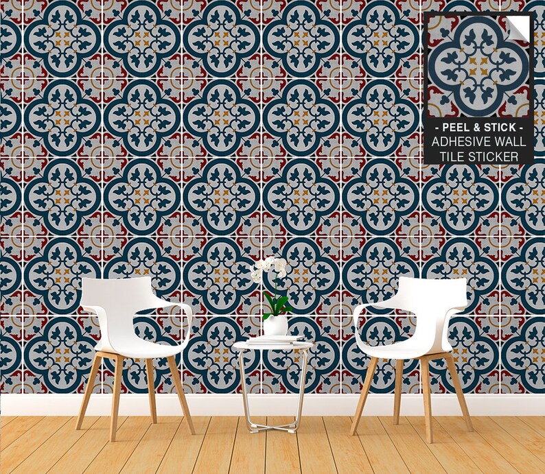 Peel and Stick Tile Tile Mural Tiles Tile Stickers Tile Decal Vinyl Wall Tiles Mosaic Tiles Mosaic Wall Art Tile