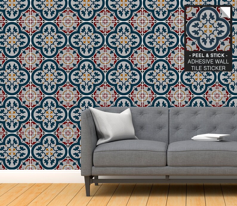Peel and Stick Tile Tile Mural Tiles Tile Stickers Tile Decal Vinyl Wall Tiles Mosaic Tiles Mosaic Wall Art Tile