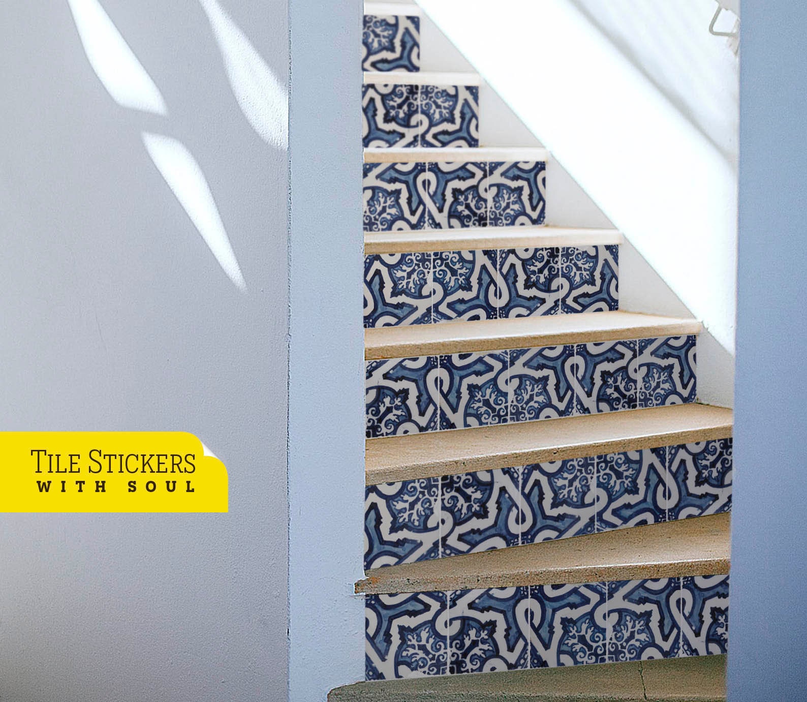 Stair Risers Stikers Blue Stair Risers Stikers Stair Risers Etsy