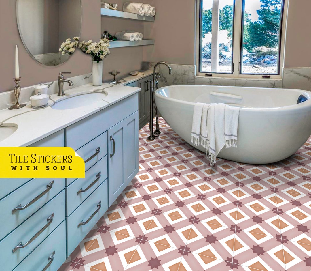 Tile Style Decals Splashback Tiles Tile for Living Room Etsy