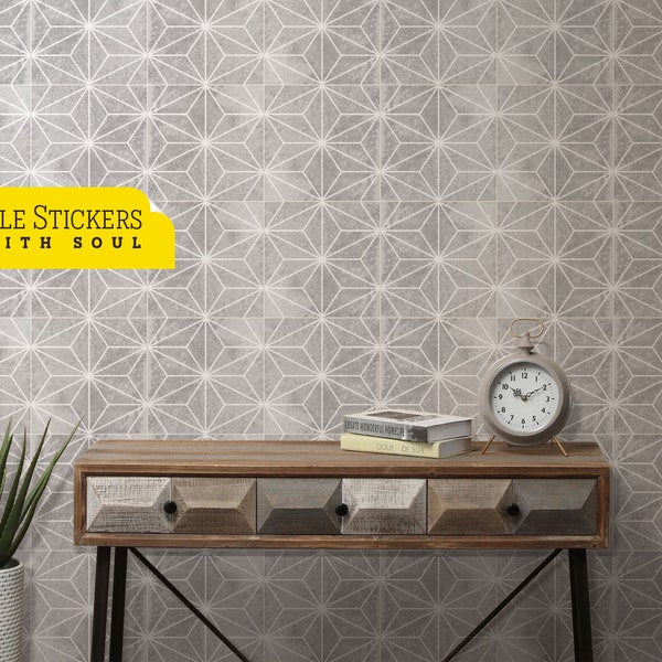 Mural Wallpaper Peel And Stick, Wandtattoo Kinderzimmer, Wallpaper Mural, Wallpaper Peel And Stick, Geometric Wallpaper. SKU: TW241