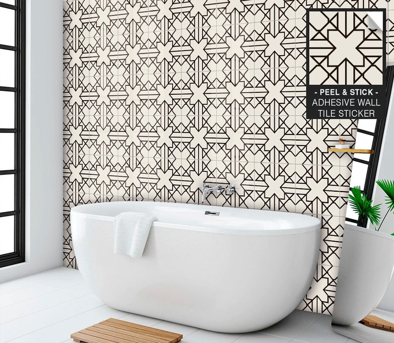 Splashback Tiles Kitchen Adhesive Tiles Wall Tile Stickers Etsy UK