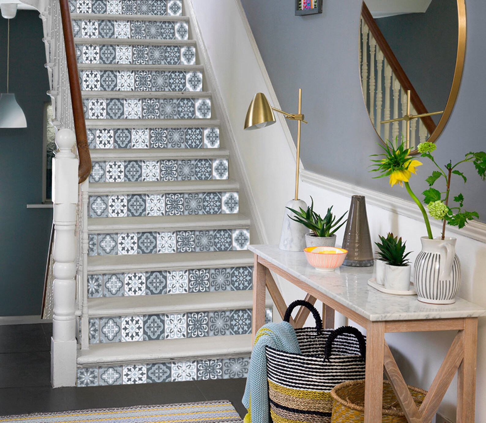 Kitchen Backsplash Stair Riser Stickers Removable Stair - Etsy