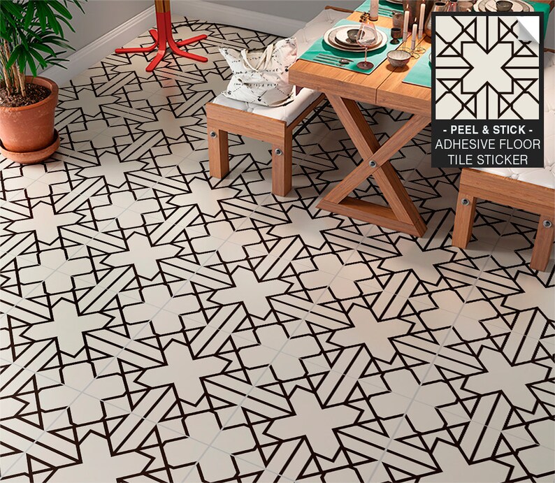 Splashback Tiles Kitchen Adhesive Tiles Floor Tile Stickers - Etsy