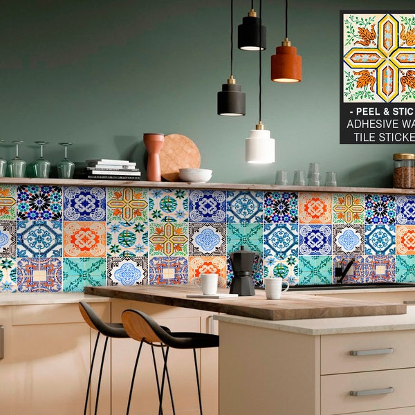 Portuguese Tiles, Traditional Tiles, Adhésive Carrelage, Tile Stickers, Fliesenaufkleber, Kitchen Backsplash, Splashback, Tiles for Bathroom