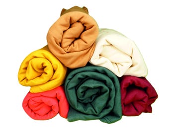 Light French Terry Knit Fabric: Cotton Spandex Blend