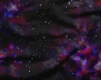 Waterdichte Galaxy-canvasstof: kosmosprint codura - 200 g/werf