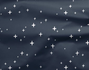 Stars Night Softshell-Stoff: Wasserabweisendes Jackenmaterial - 300g/m²