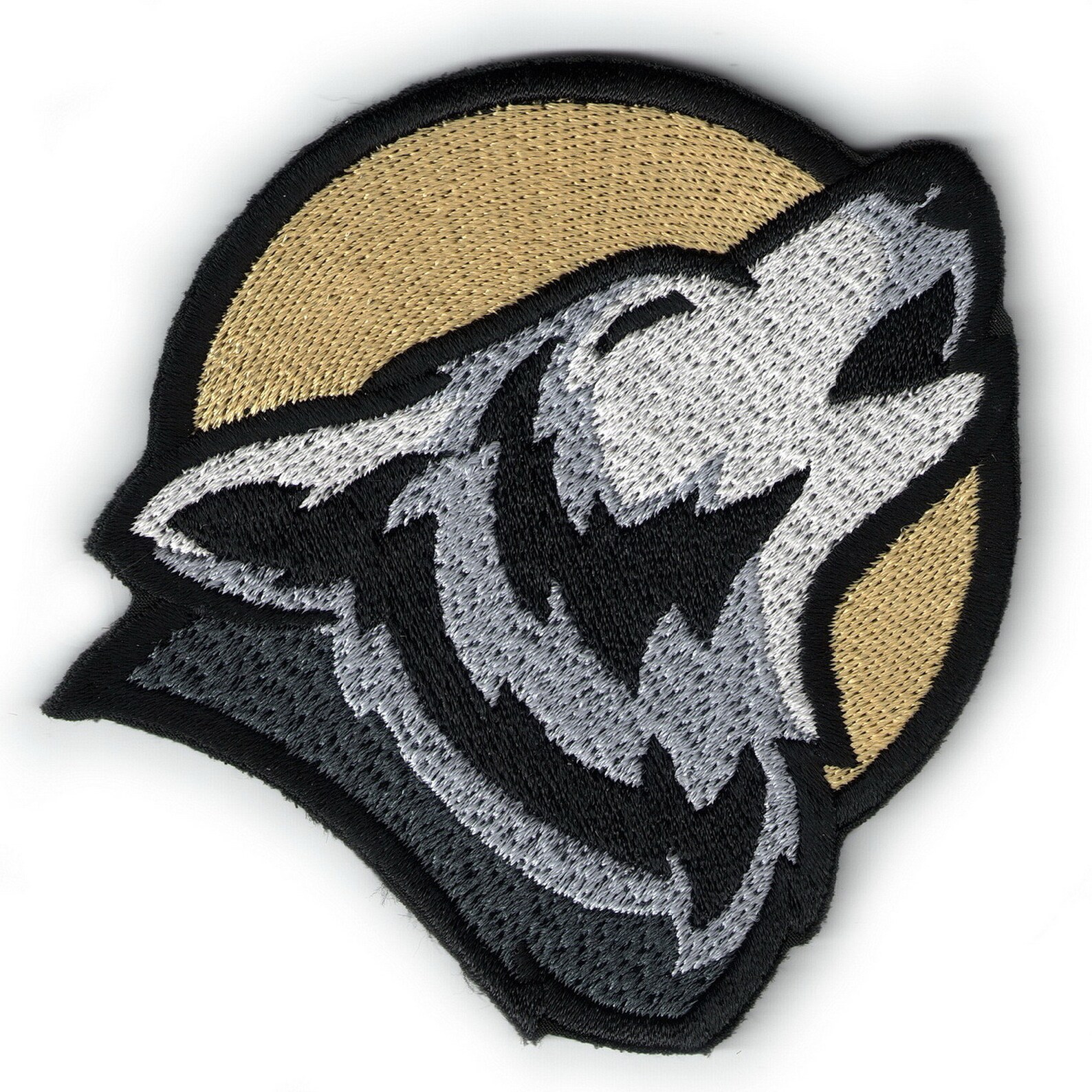 HOWLING WOLF patch Etsy
