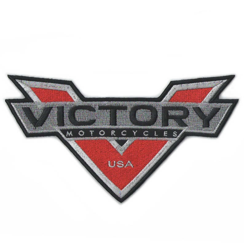 VICTORY MOTORCYCLES reflective patch Etsy