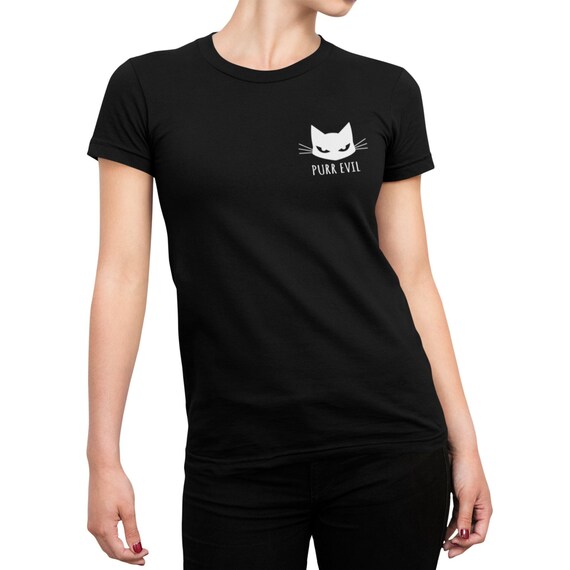 Shirt Organic Cotton Tshirt Cat Lovers 