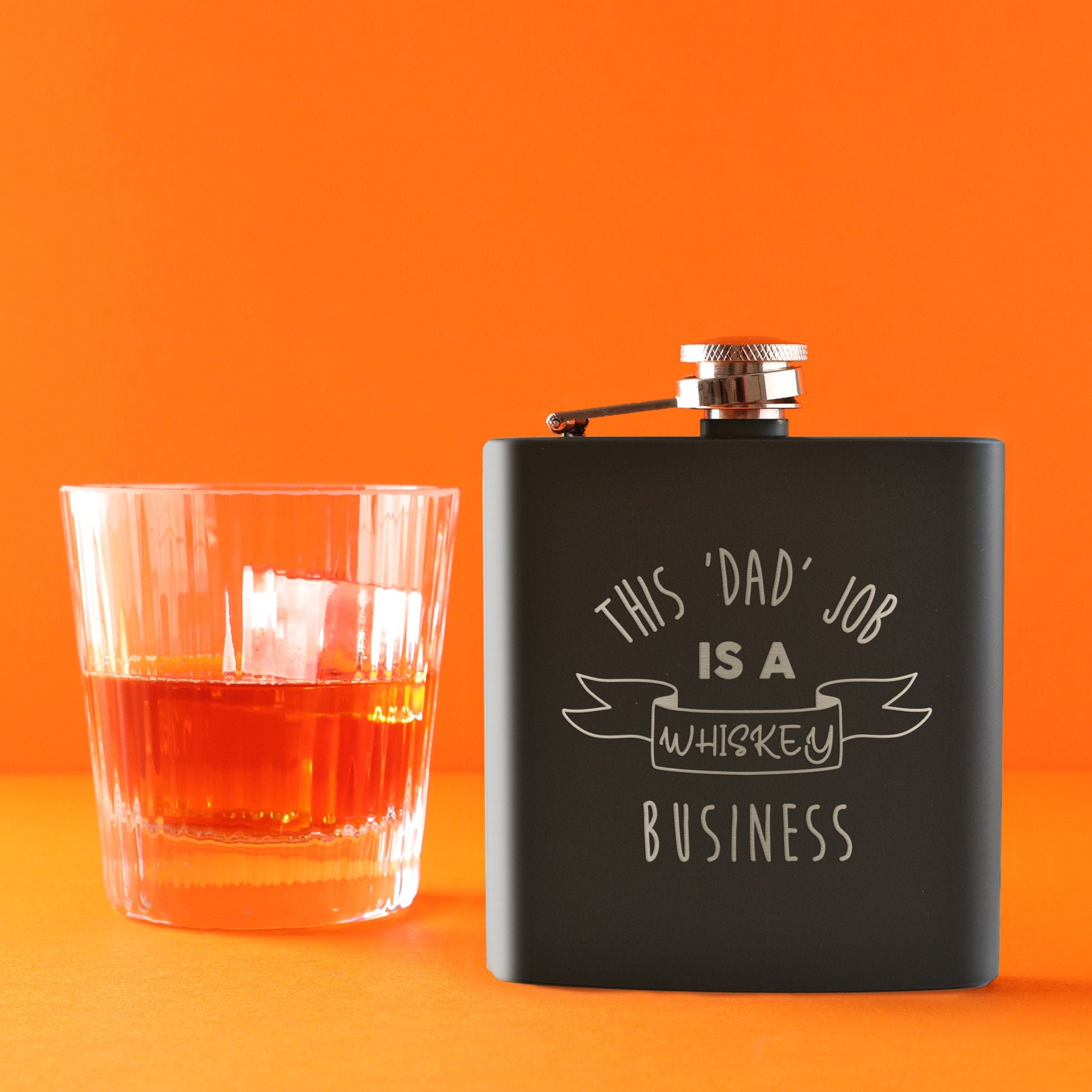 Engraved this Dad Job is a Whiskey Business - Etsy Australia