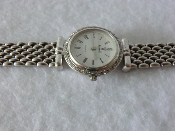 18 kt White Gold VicencE Ladies Watch - image 4