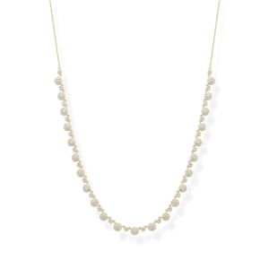Natural Diamond Choker Necklace Solid 14K Yellow Gold Jewelry | 1.25 CTS. Fine Diamond Station Necklace Designer Jewelry | Engagement Gift
