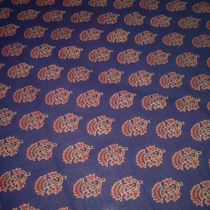 100% Cotton Fabric, Indian Fabric, Floral Print Fabric, Craft Fabric, Upholstery Fabric, Sewing Fabric