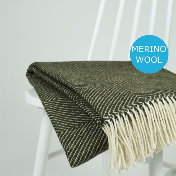 Olive Green Throw Blanket Etsy