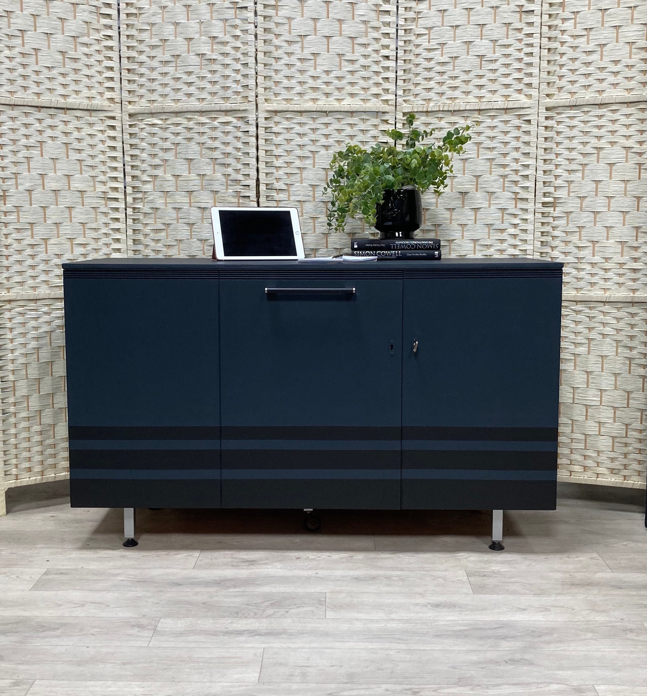 SOLD. Hidden Office/metamorphic Desk/sideboard by Newcraft
