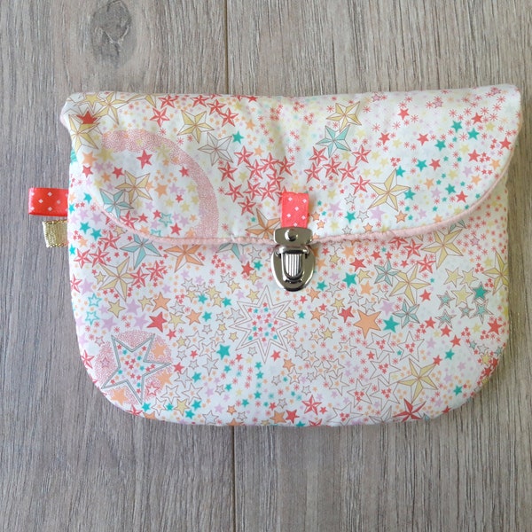 Porte monnaie, pochette femme tissu liberty Adeladja